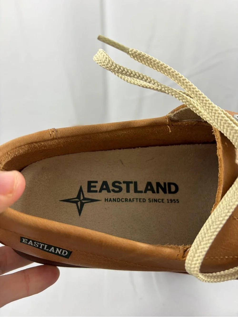 NWT Eastland Women’s Size 8 Brown Casual Boat Shoes